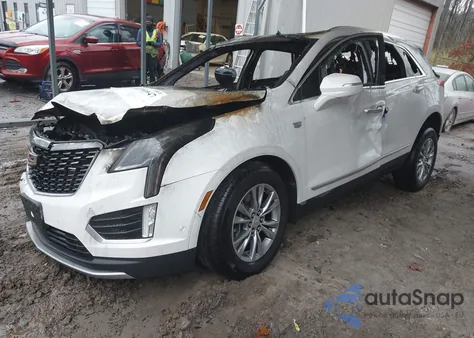 2022 Cadillac Xt5 Fwd Premium Luxury z USA, uszkodzony, nr VIN 1GYKNCRS1NZ148431